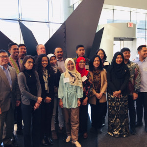 Briefing for visiting Indonesian students at the US Mission to the UN (2019)